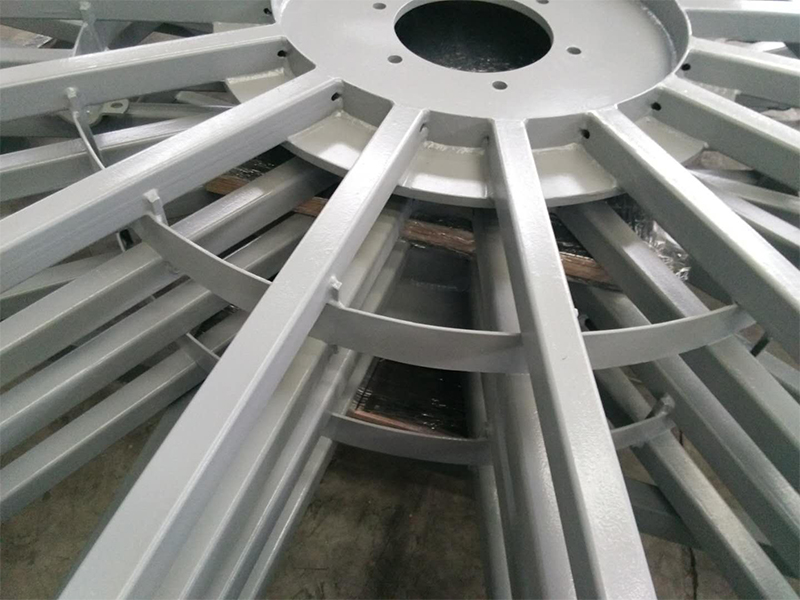 Estrutura de soldagem de estrutura de aço redonda para o corpo do carretel