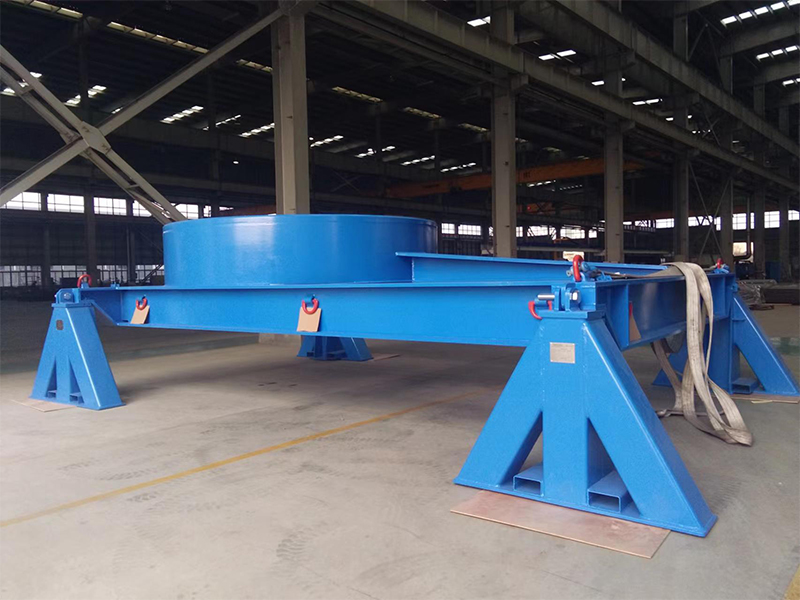 Pintura de spray industrial para grandes componentes da estrutura de aço