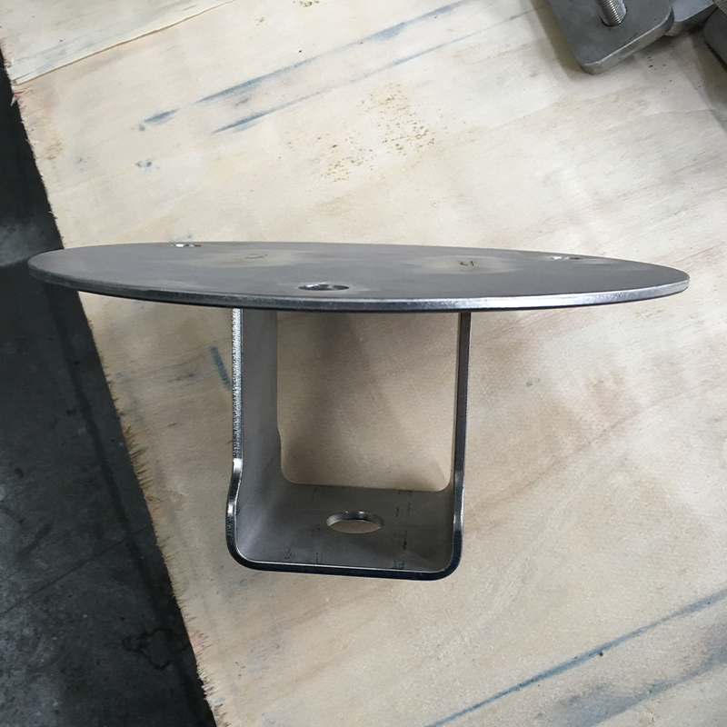 Placa circular Galvanizada Tampa para componentes de equipamentos industriais