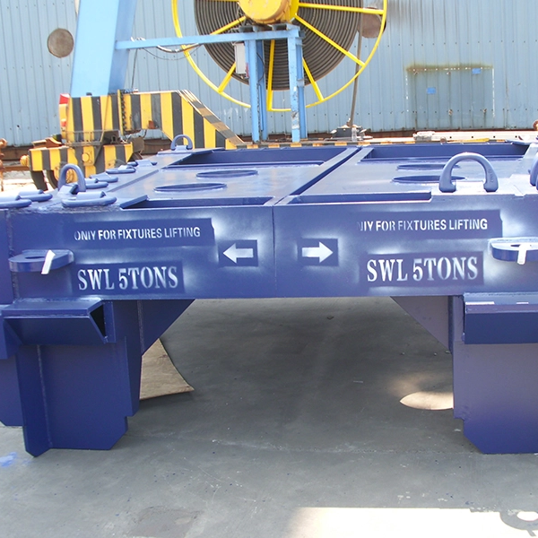 Estrutura de aço soldado de soldagem usinada CNC pesada