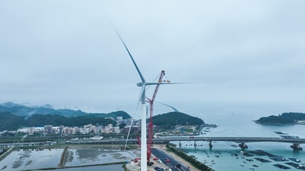 China desenvolve turbina eólica offshore de 18 MW, estabelecendo novo recorde de operação global