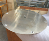 Placa circular Galvanizada Tampa para componentes de equipamentos industriais